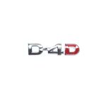 Emblema D-4d Hilux Autoadhesivo Trasero - Imagen 3
