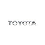 Emblema de Toyota Hilux palabra TOYOTA Cromado 150X28mm