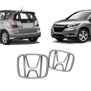 Kit X2 Emblemas Cromados para Varios Modelos Honda