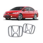 Kit X2 Emblemas Cromados para Varios Modelos Honda - Imagen 20