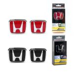 Kit X3 Emblema Exteriores + Volante Honda Civic Accord 88-00