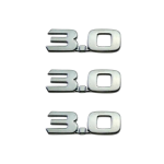 Kit X3 Emblemas 3.0 Toyota Hilux Autoadhesivo 2005-2015 - Imagen 2