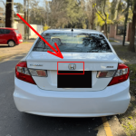 Kit X3 Emblemas Cromados para Varios Modelos Honda - Imagen 15