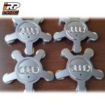 Kit  X4 Centros de Llanta Estrella AUDI A4 S4 S5 A5 Q5 TT 55mm 4F0601165N - Imagen 15
