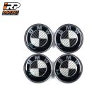 Kit X4 Centros de Llanta para BMW 68mm 36136783536 Fibra de Carbono - Imagen 5