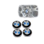 Kit X4 Centros de Llanta para BMW 68mm 36136783536 OEM Fibra de Carbono