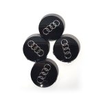 Kit X4 Centros De Llanta Audi 60mm 4b0 601 170 A - Imagen 2