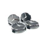 Kit X4 Centros de Llanta para Mercedes Benz Estrella 75mm - Imagen 11