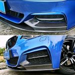 Lip delantero BMW Serie 2 F22 F23 Estilo MP en Fibra Carbono - Imagen 4