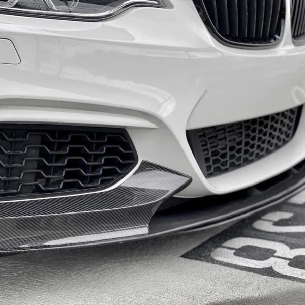 Lip delantero BMW Serie 2 F22 F23 Estilo MP en Fibra Carbono - Imagen 5