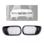 Parrilla BMW E46 02-05 LCI Delantera Riñón M3 Negra Mate