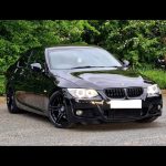 Parrilla Kidneys Riñones Negra Brillante BMW Serie 3 Coupe E92 LCI 09-12 Doble Vira - Imagen 2