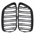 Parrilla Kidneys Riñones Negra Brillante BMW Serie 2 F22 Doble Vira - Imagen 8