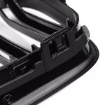 Parrilla Kidneys Riñones Negra Brillante BMW Serie 2 F22 Doble Vira - Imagen 7