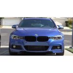 Parrilla Kidneys Riñones Diamantes BMW Serie 3 F30 Negra Brillante - Imagen 6