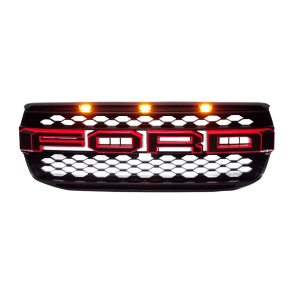 Parrilla Tipo Raptor Con Led Para Ford Ranger XL 2023-2025 - Imagen 10