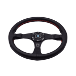 Volante Nardi De Cuero Universal De 330mm 6 Agujeros - Imagen 5