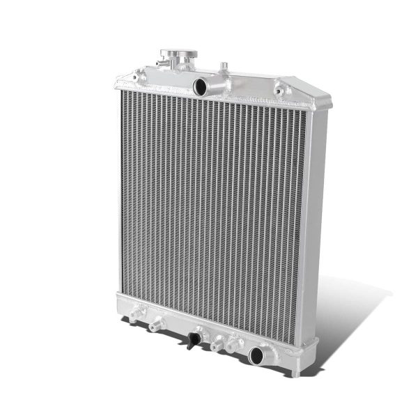 RADI001 Radiador de Aluminio 2 Filas Honda Civic D16/B16 92-00 - Imagen 1