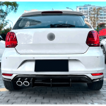 Difusor Trasero para Volkswagen Polo 18-25 estilo GTI Negro Brillante - Imagen 16