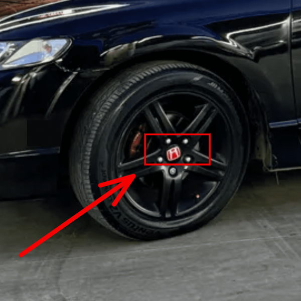 Kit X4 Centros De Llanta para Honda de 69mm Civic/Fit/HRV/Accord - Imagen 5