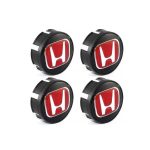 Kit X4 Centros De Llanta para Honda de 69mm Civic/Fit/HRV/Accord - Imagen 3