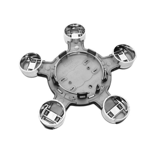 Centro de Llanta para Audi 8R0601165 Negro - Imagen 3