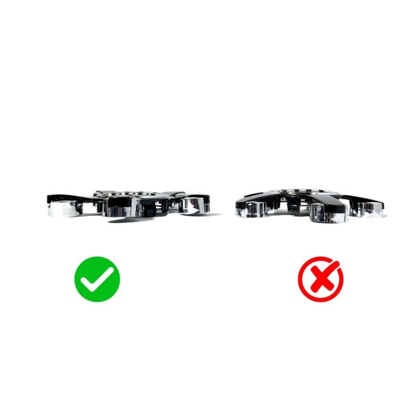 Centro de Llanta para Audi 8R0601165 Negro - Imagen 7