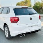 Difusor Trasero para Volkswagen Polo 18-25 estilo GTI Negro Brillante - Imagen 3
