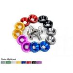Arandelas Anodizadas Atv/Moto/Auto Jdm X6 M8 - Imagen 2