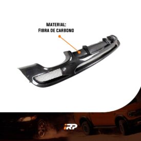 Alternative view of Difusor trasero carbono BMW E82 Serie 1 135 salida doble