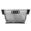 Parrilla Estilo Rs4 Para Audi A4 08-12 Con Borde Cromado