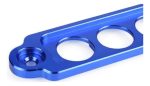 Sujetador De Bateria Universal Largo Aluminio Anodizado 22cm - Imagen 2