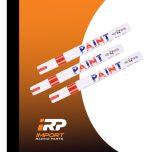 Marcadores Fibrones Rojos De Pintura Sintética Kit X3 Indeleble Oleo - Imagen 4