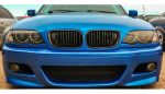 Kit Paragolpe + Parrillas Para Bmw E46 M3 Lci 02-05 Negro - Imagen 3