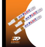 Marcadores Fibrones Dorados De Pintura Sintética Kit X3  Indeleble Oleo - Imagen 3