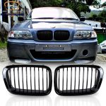 Kit Paragolpe + Parrilla Para Bmw E46 M3 Pre Lci 99-01 Negro - Imagen 9