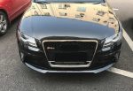 Parrilla Rs4 Audi A4 B8 08-12 Borde Cromado Quattro Debajo Cromado - Imagen 7