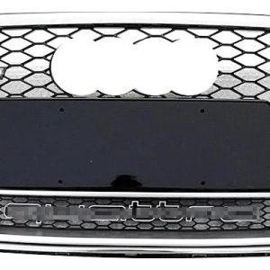 Parrilla Rs4 Audi A4 B8 08-12 Borde Cromado Quattro Debajo Cromado