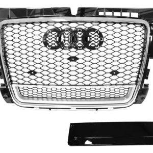 Parrilla Rs3 Para Audi A3 8p Borde Cromado Con Quattro