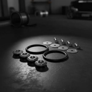 Sujetador Paragolpes Universal Auto Titanio JDM