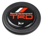 Pulsador de Bocina logo TRD Toyota para Volante Deportivo tipo Nardi Omp Momo Gp Race