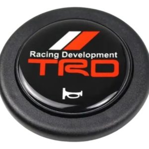 Pulsador de Bocina logo TRD Toyota para Volante Deportivo tipo Nardi Omp Momo Gp Race