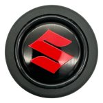 Pulsador de Bocina logo Suzuki para Volante Deportivo tipo Nardi Omp Momo Gp Race - Imagen 3