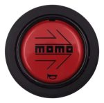 Pulsador de Bocina logo Momo para Volante Deportivo tipo Nardi Omp Momo Gp Race - Imagen 2