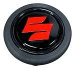 Pulsador de Bocina logo Suzuki para Volante Deportivo tipo Nardi Omp Momo Gp Race - Imagen 2