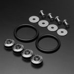 Sujetador Paragolpes Universal Auto Titanio JDM - Imagen 2