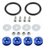 Sujetador Paragolpes Universal Auto Azul JDM - Imagen 5