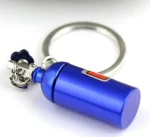 Llavero Nitro Nos Garrafa Tunning Oxido Nitroso Botellon Color Azul - Imagen 2