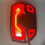 Faros Traseros Full Led Ford Ranger T9 2023 Giro Secuencial Ambos Lados Negro Y Rojo - Imagen 6