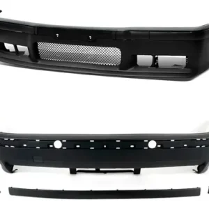 Kit Paragolpes Bmw E36 Estilo M3 Del/tras Negro Negro